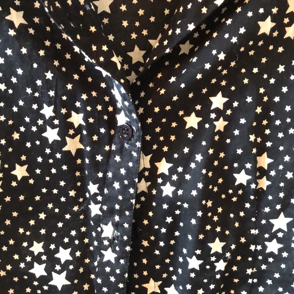 Roxy star button down top - Picture 3 of 3